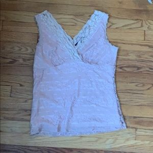 Lace tank top